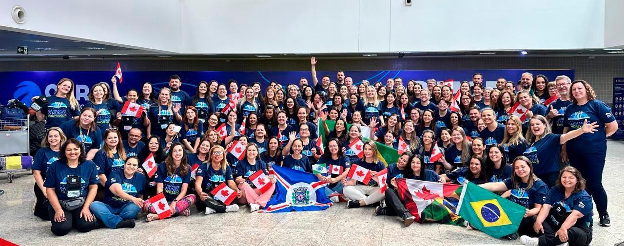 Professora da rede estadual representa Palmas em intercâmbio internacional no Canadá