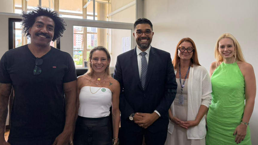 Representantes da Câmara Municipal de Maringá visitam a Escola do Legislativo e avançam em parceria institucional