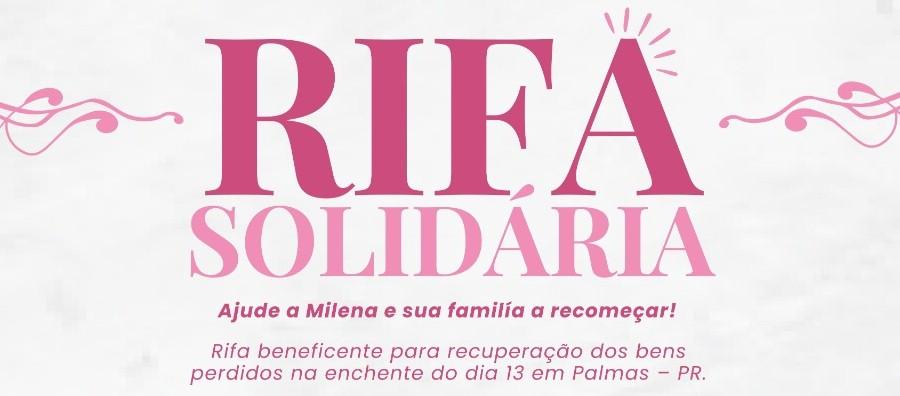 Família que teve prejuízos com a chuva em Palmas lançou uma Rifa Solidária