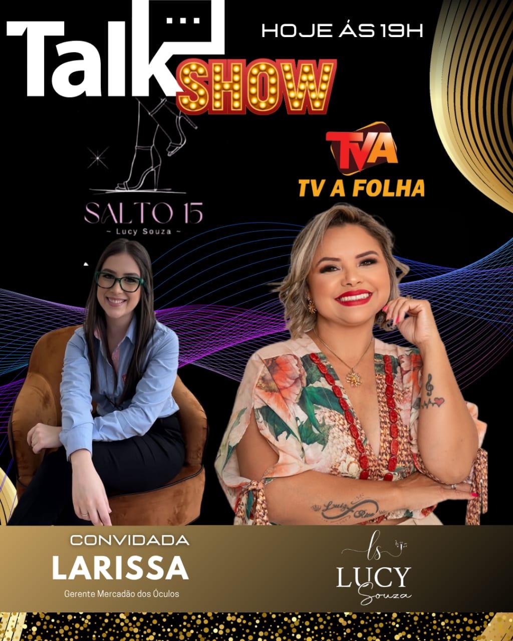 Hoje às 19h na sua TV A FOLHA www.jornalafolha.com.br