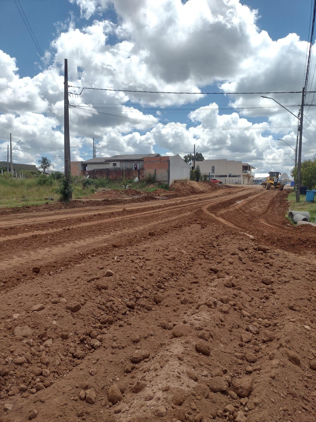 Obras de pavimentação asfáltica avançam no quadro urbano de Cel Domingos Soares