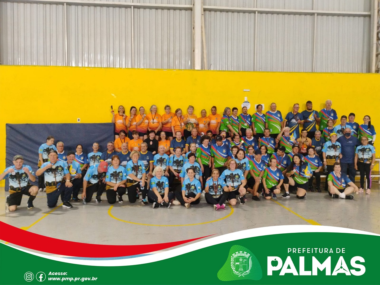 Palmas sedia abertura regional dos Jogos dos Idosos do Paraná neste sábado (07)