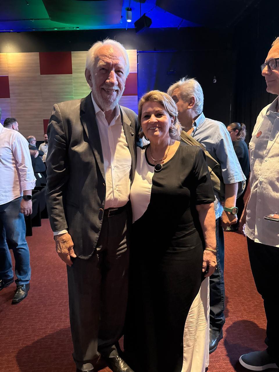 Vice-governador, Darci Piana e a gestora pública