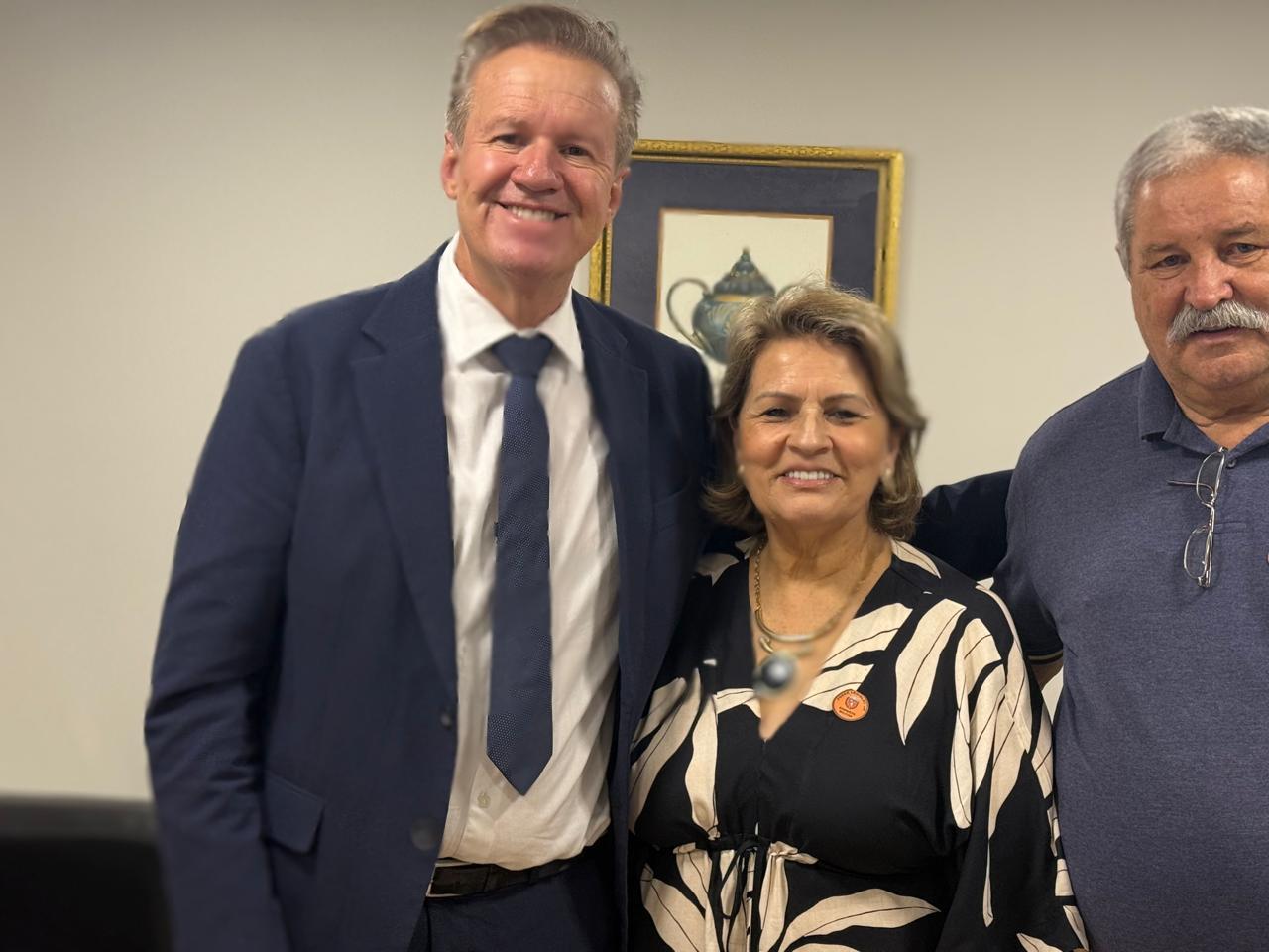 Visita ao gabinete deputado Corti