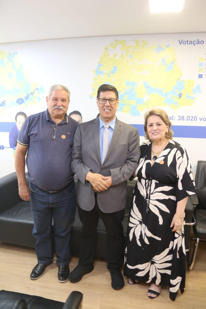 Com o deputado Adão Litro