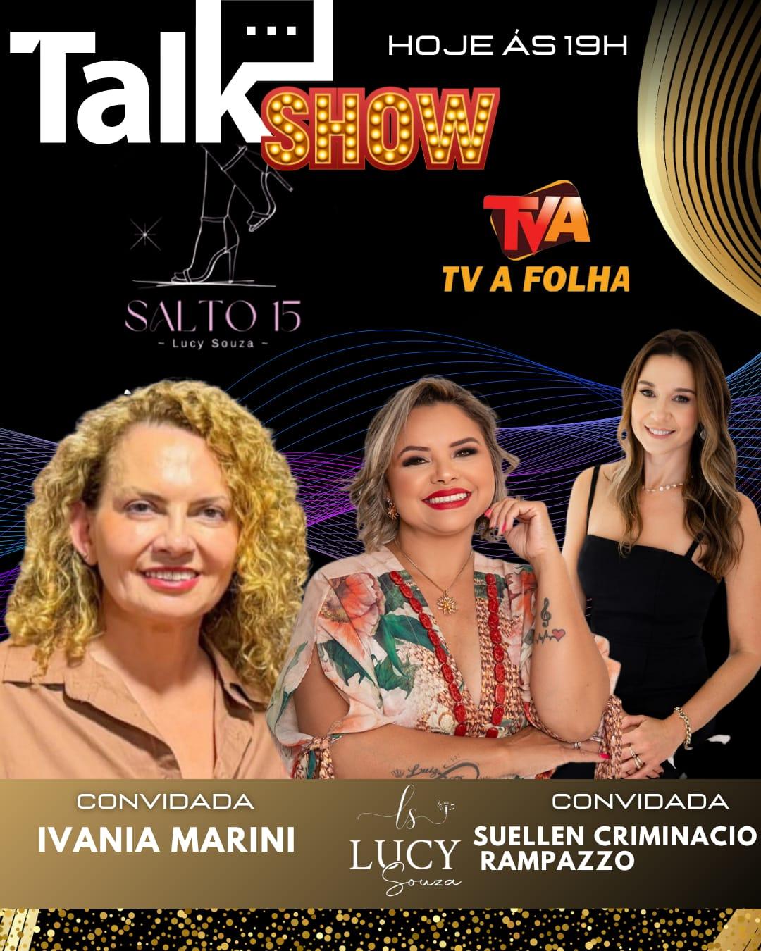 Hoje às 19h na sua TV A FOLHA www.jornalafolha.com.br