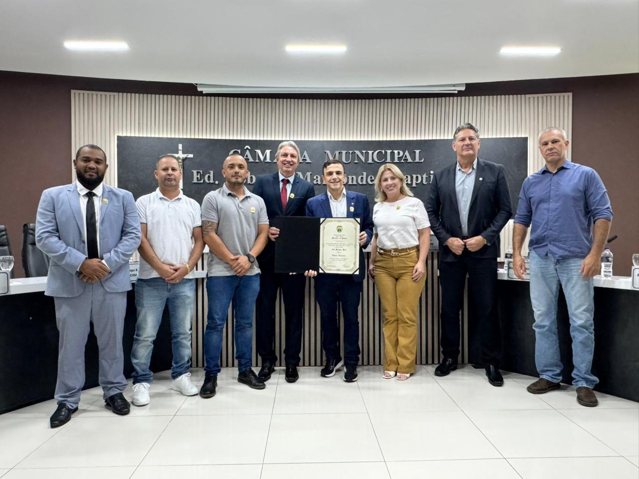 Aliel Machado recebe título de Cidadão Honorário de Palmas