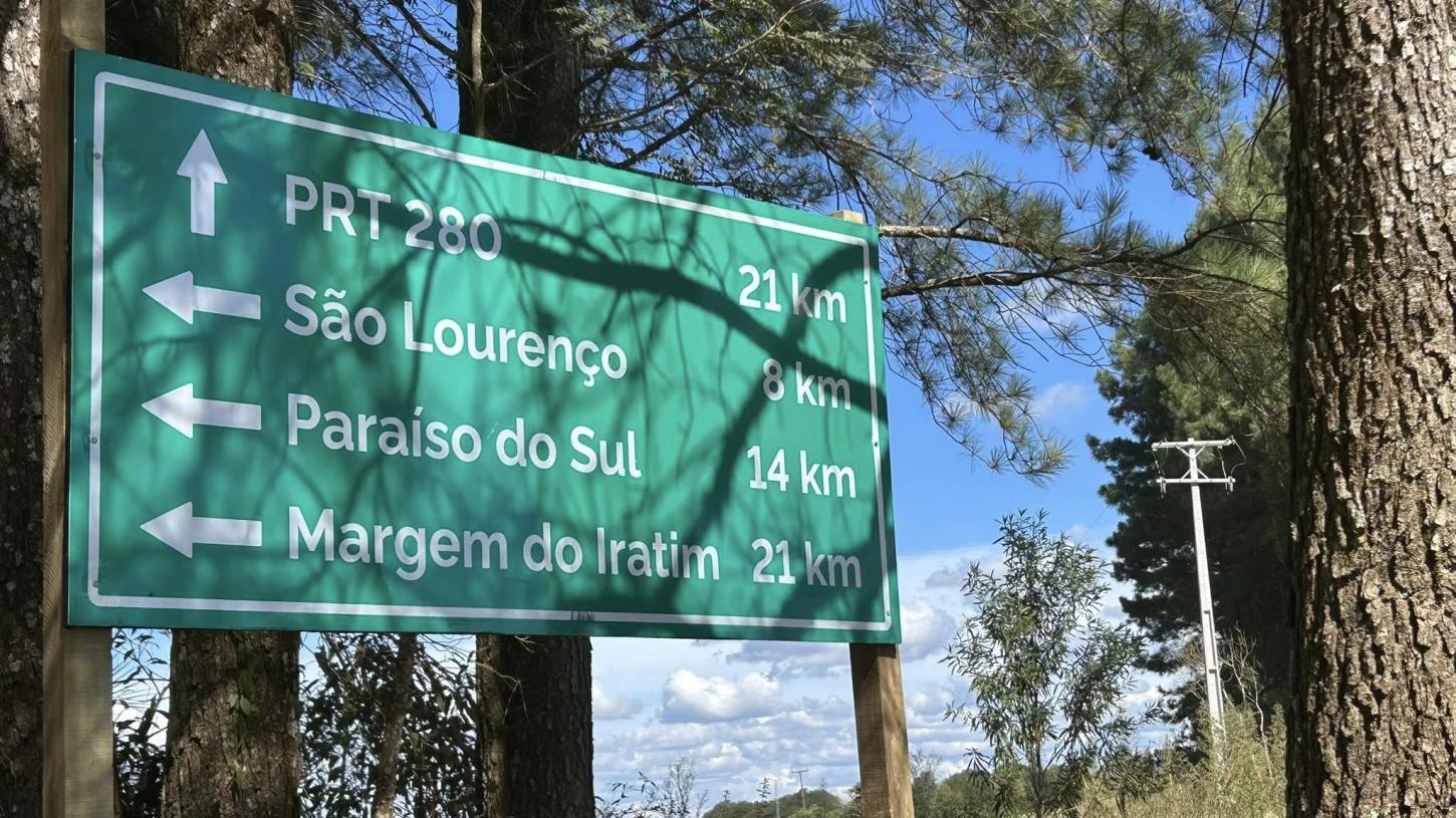 Gestão Municipal instala placas de identificação nas localidades do interior de Palmas 