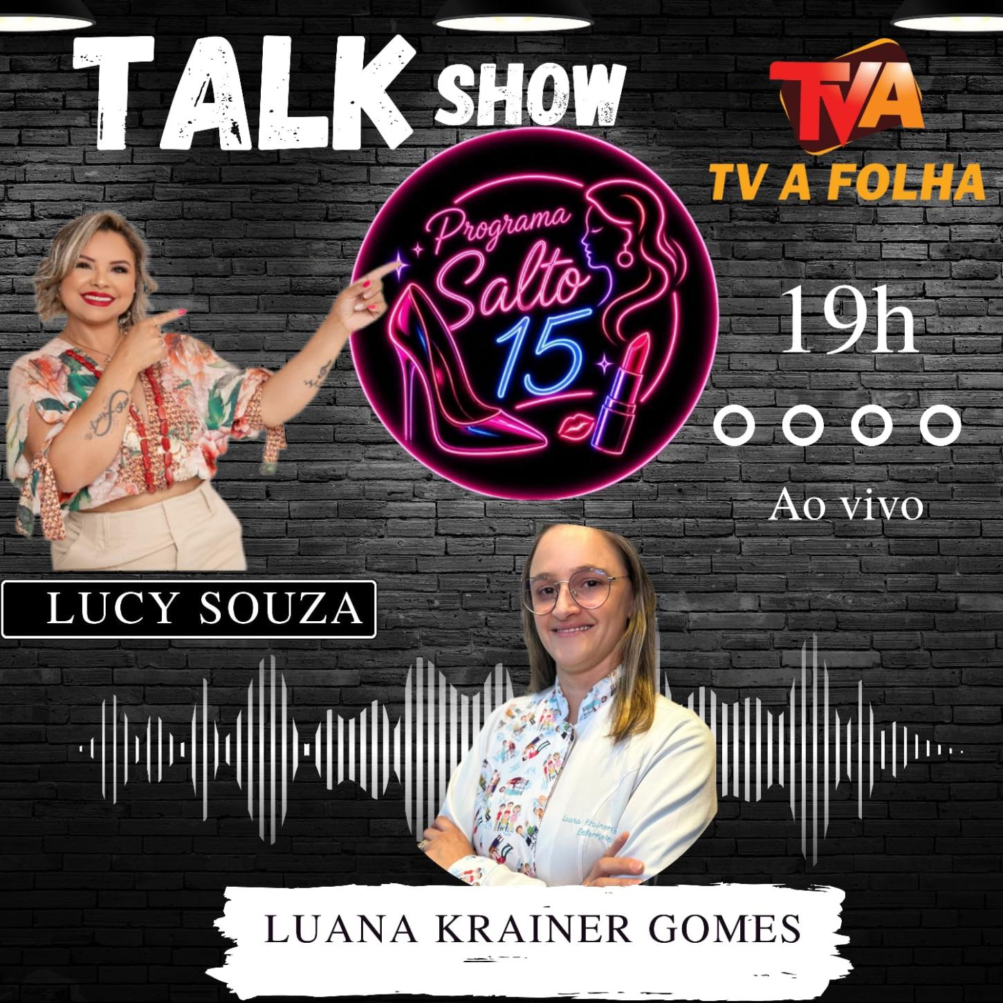 Hoje às 19h na sua TV A FOLHA www.jornalafolha.com.br