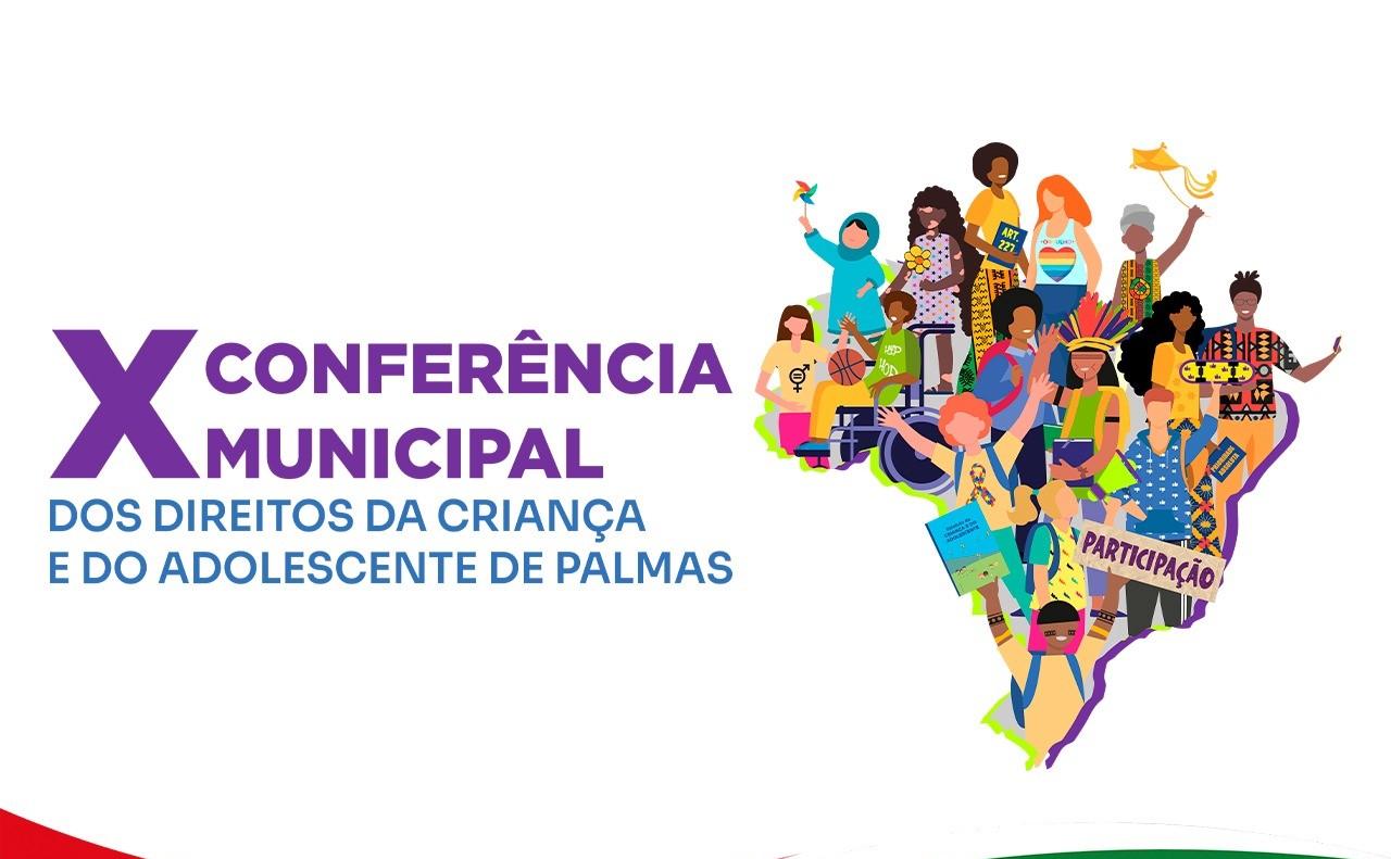 Palmas realizará a X Conferência Municipal dos Direitos da Criança e do Adolescente no dia 7 de maio