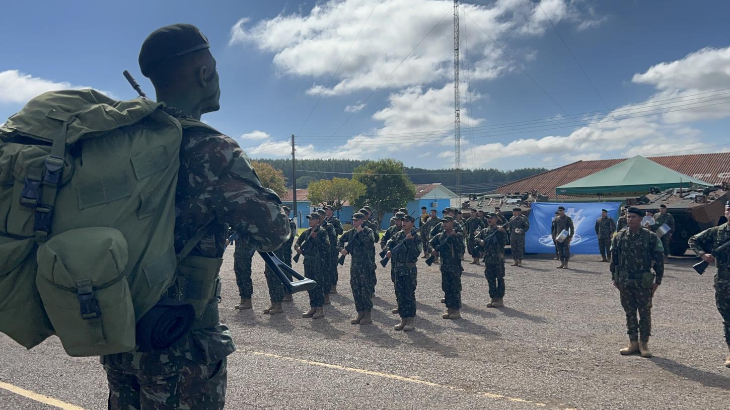 Patrono da Arma de Engenharia foi homenageado na Soberana dos Campos de Palmas 