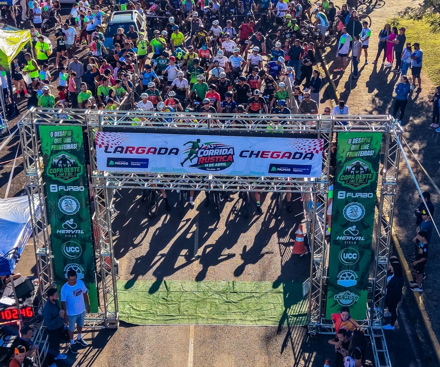 Representantes de 60 municípios participaram da 4ª Copa Oeste MTB em Palmas 
