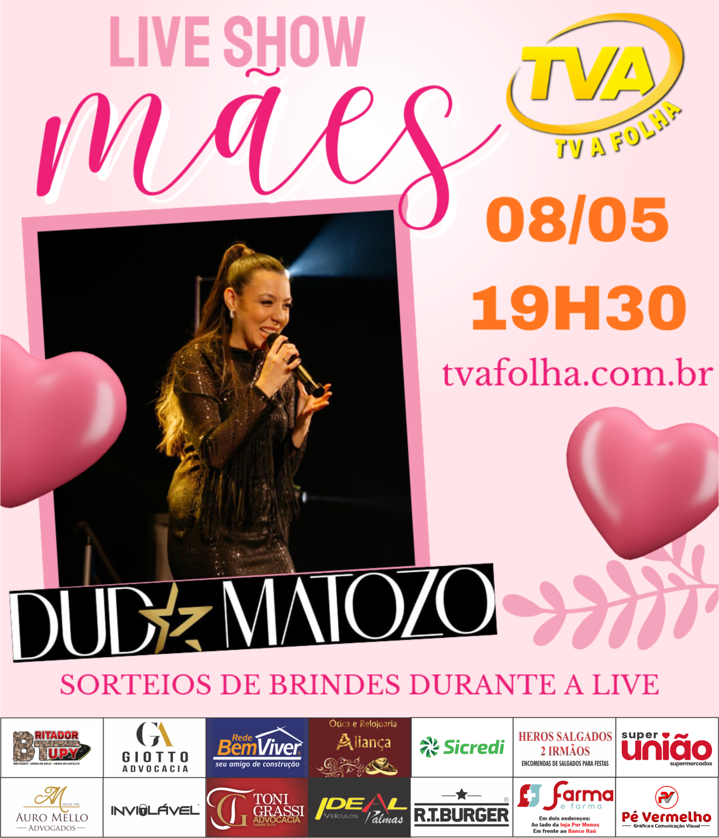  Live Show do dia das Mães