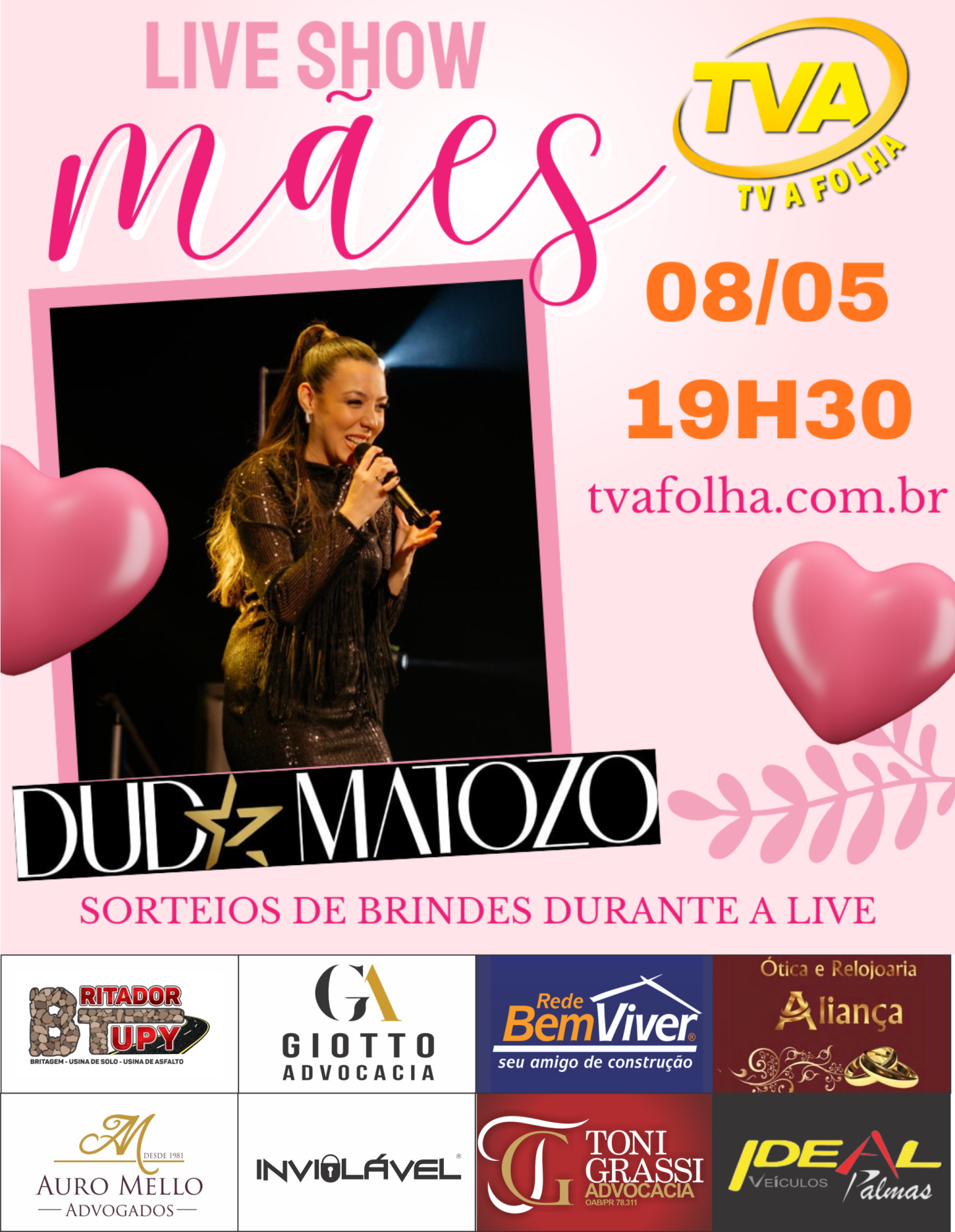  Live Show do dia das Mães
