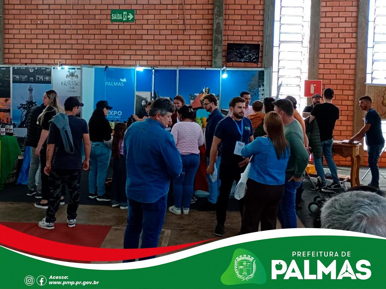 Palmas participa da 1ª Expo Turismo Vales do Iguaçu e conquista destaque regional Palmas participa da 1ª Expo Turismo Vales do Iguaçu e conquista destaque regional