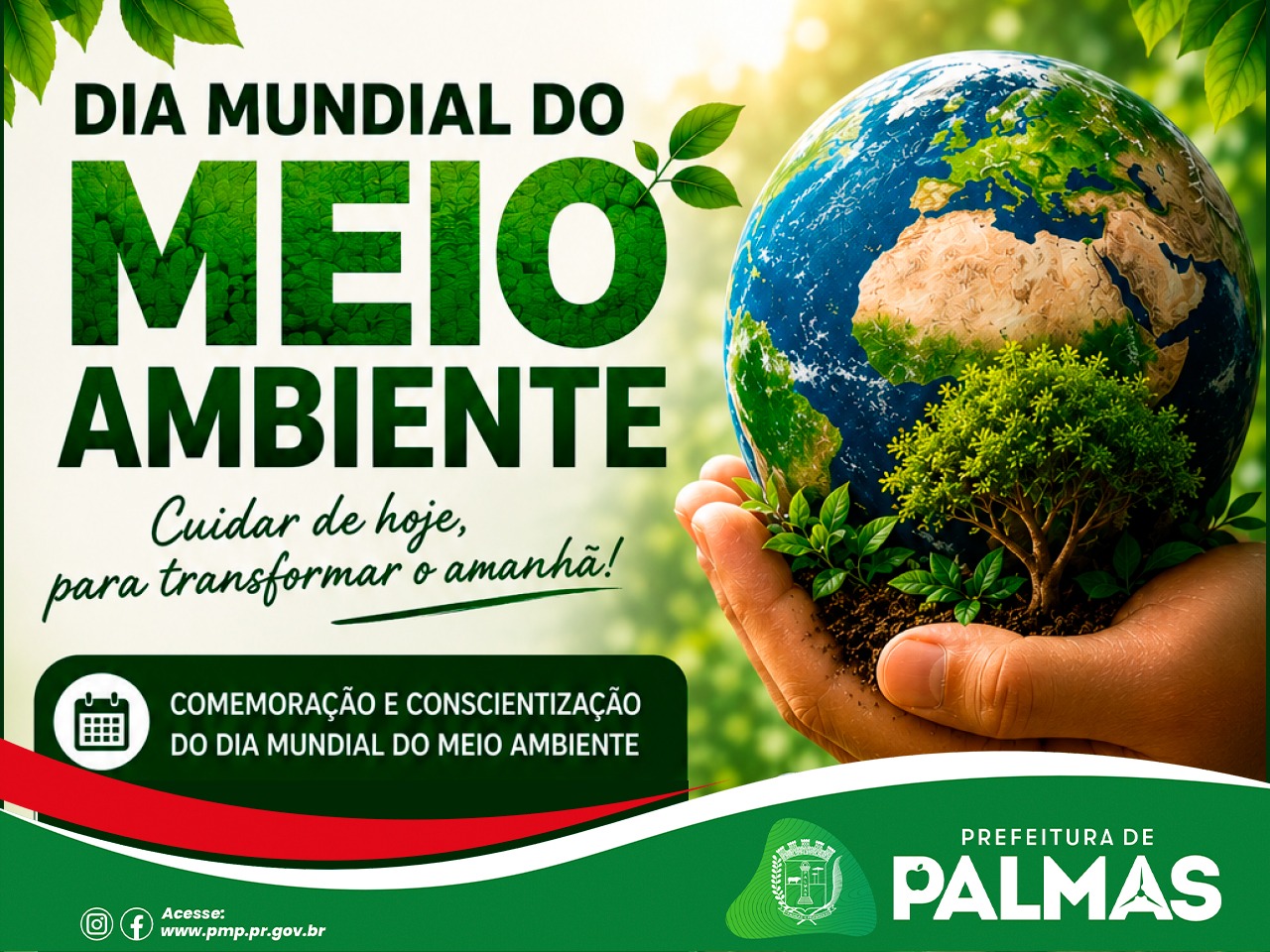 Palmas realiza evento especial em comemoração ao Dia Mundial do Meio Ambiente