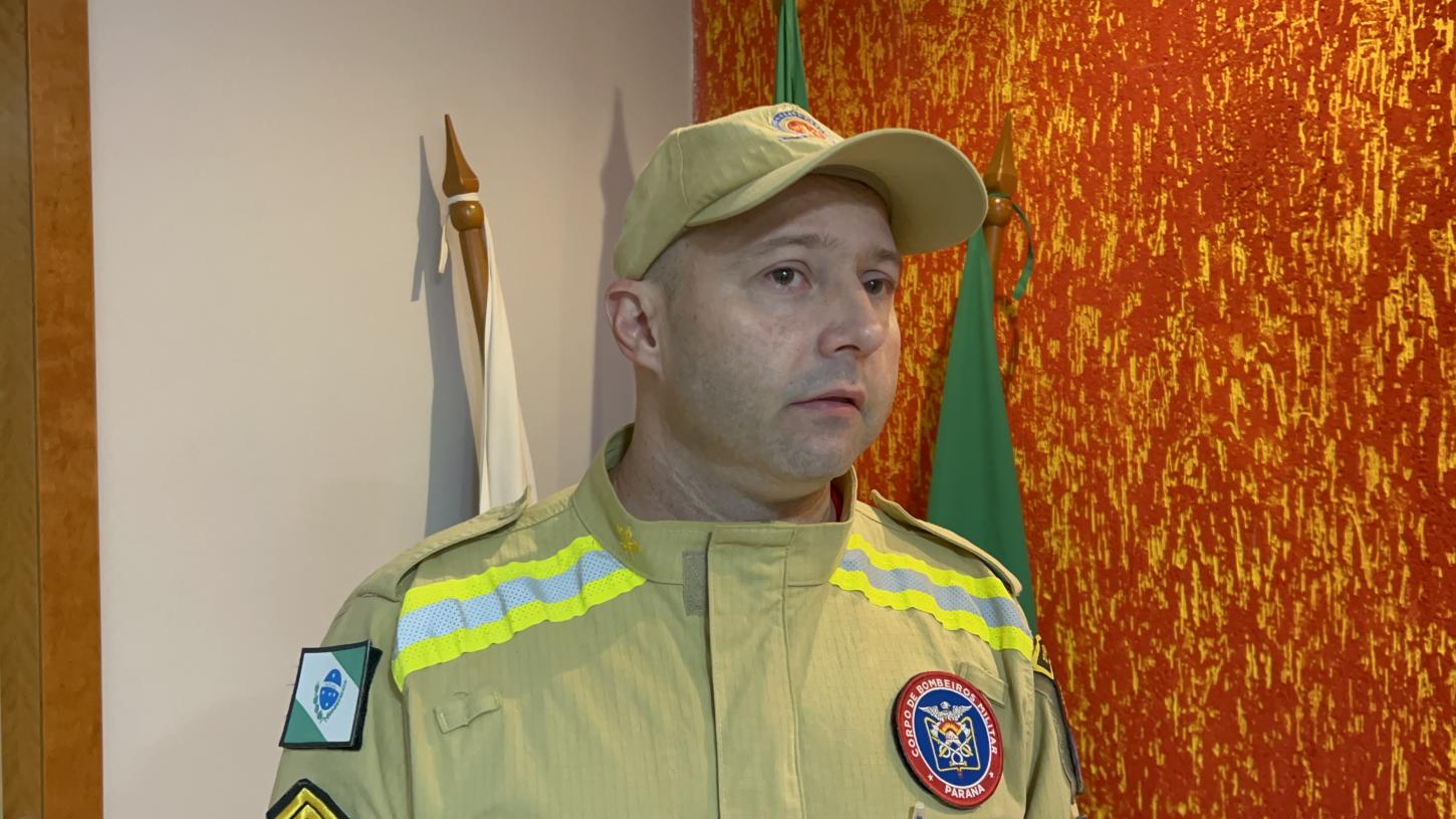Sgto do Corpo de Bombeiros de Palmas relata sobre o atendimento a um atropelamento na PRC-280