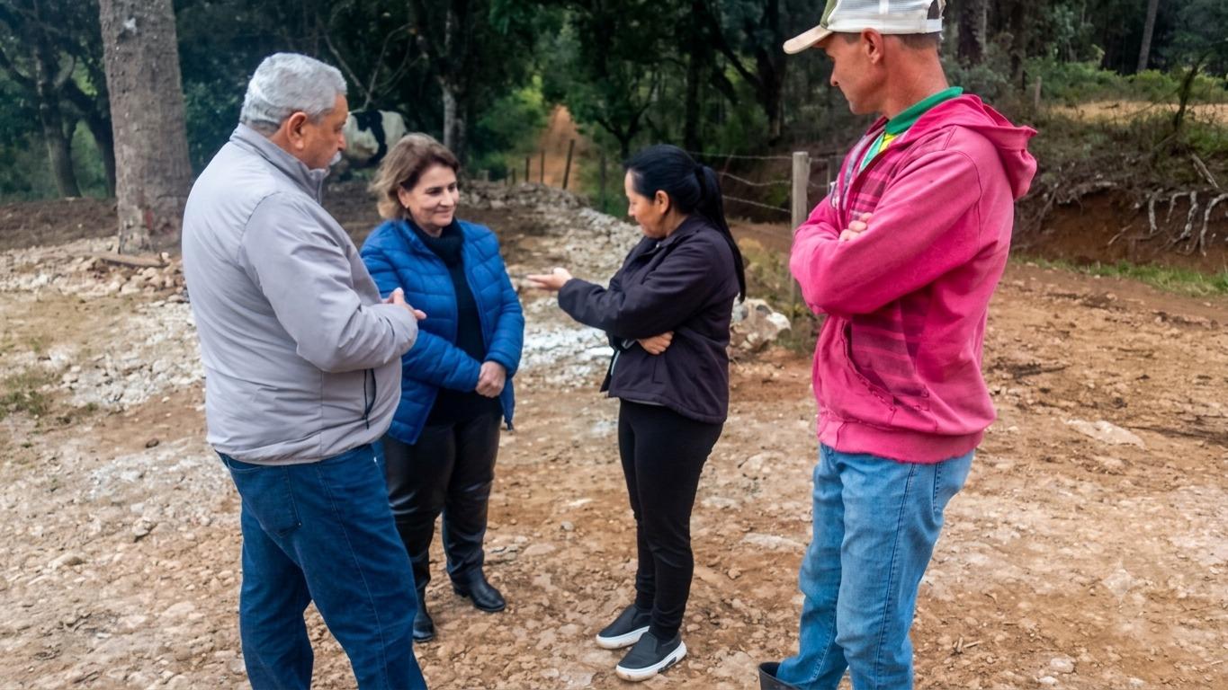 Departamento de Agricultura segue atendendo produtores rurais com melhorias em propriedades