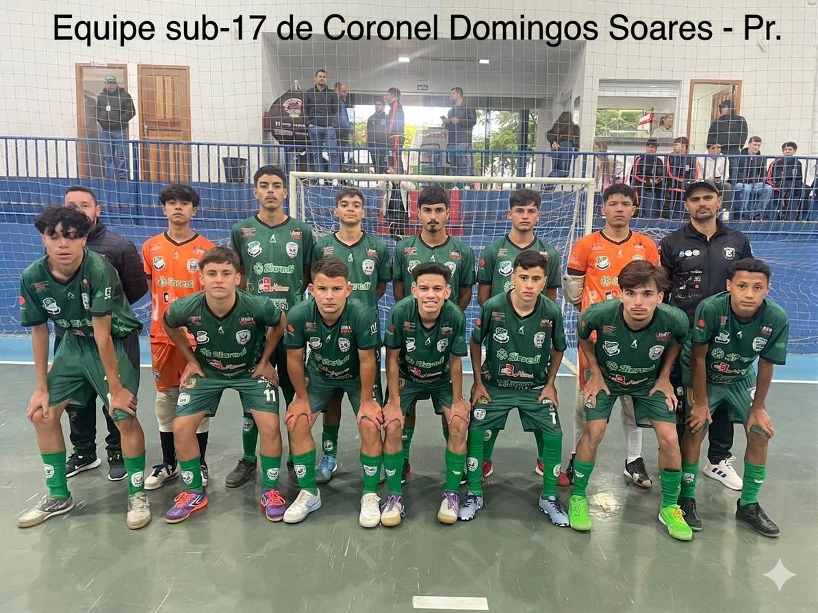 Equipe Sub-17 de Futsal masculino representa CDS nos Jogos da Juventude do Paraná