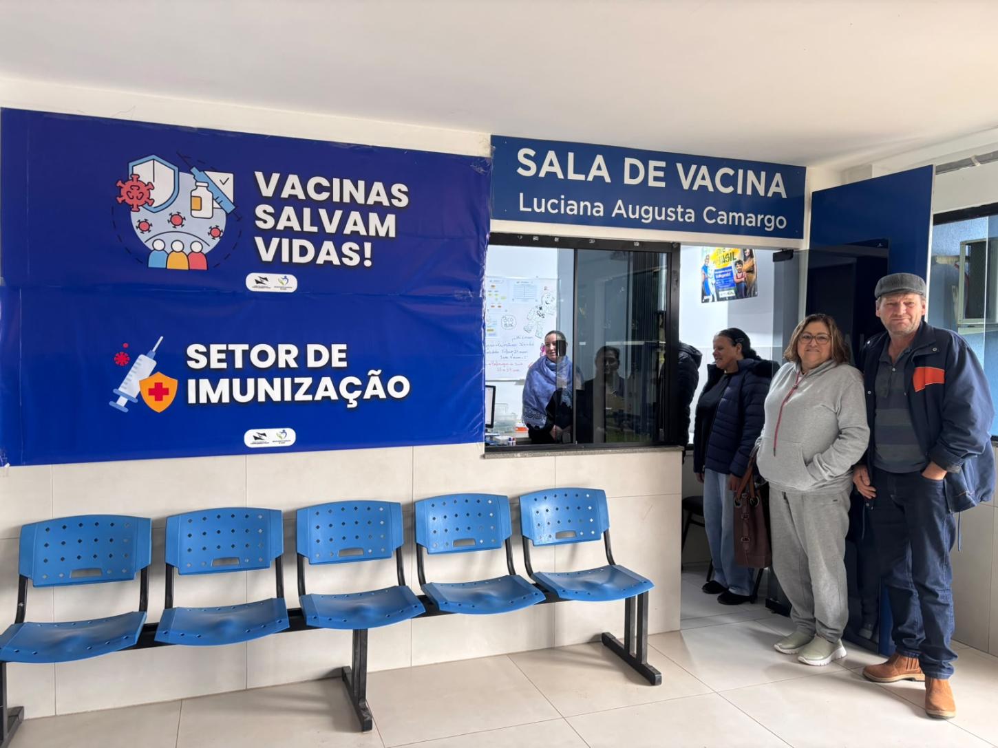 Vacinação contra a influenza segue nas escolas e está disponível no Posto Central