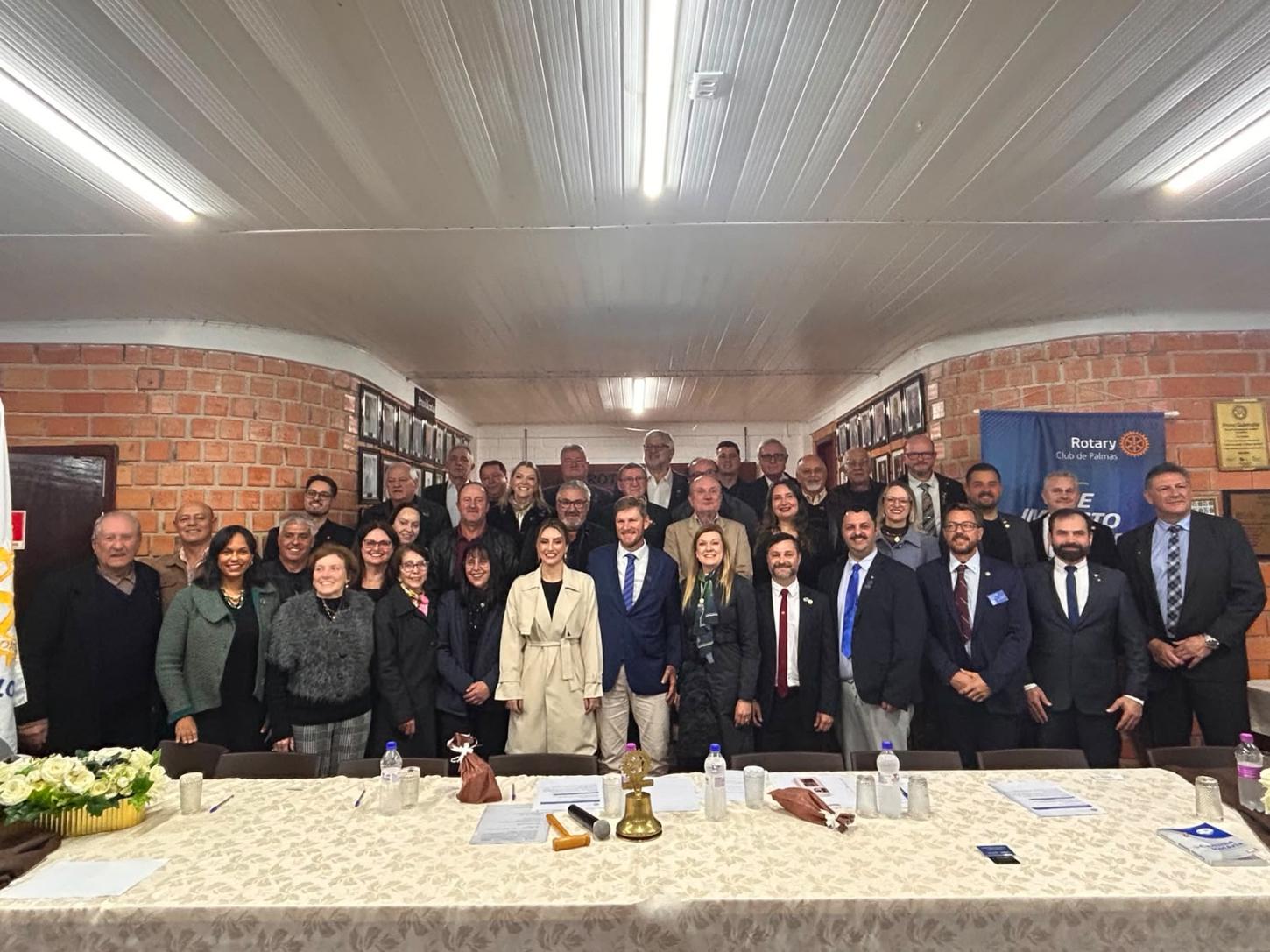 Amadori assume a presidência do Rotary Club de Palmas e destaca as ações de sua gestão 