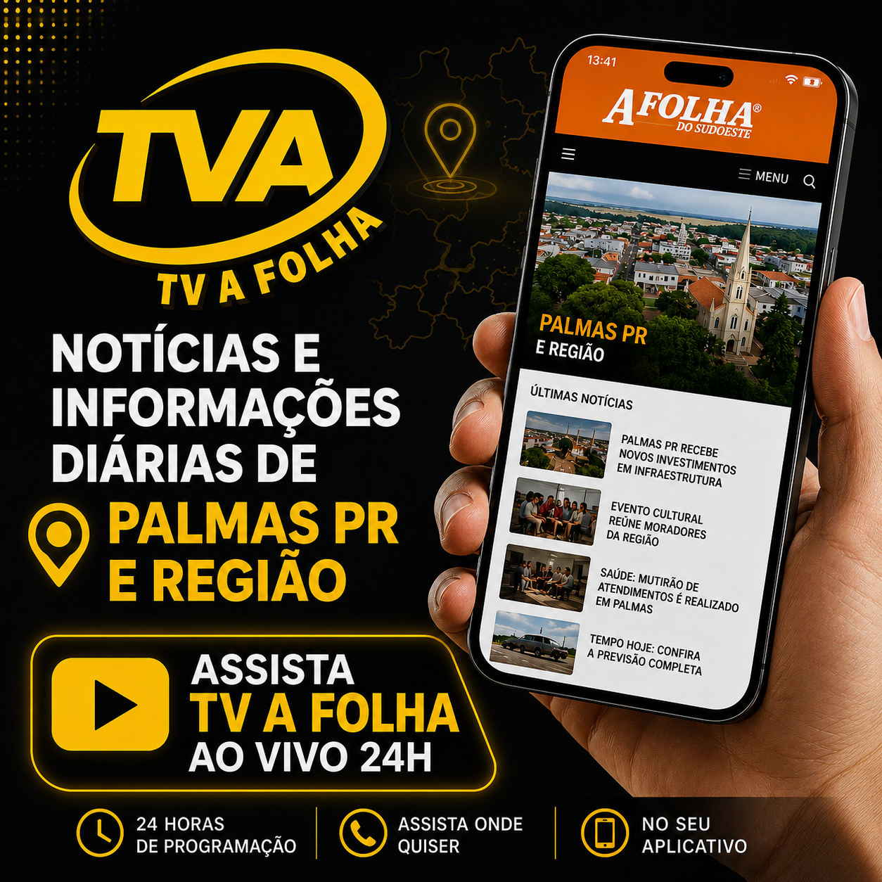 as principais notícias de Palmas-PR e toda a região