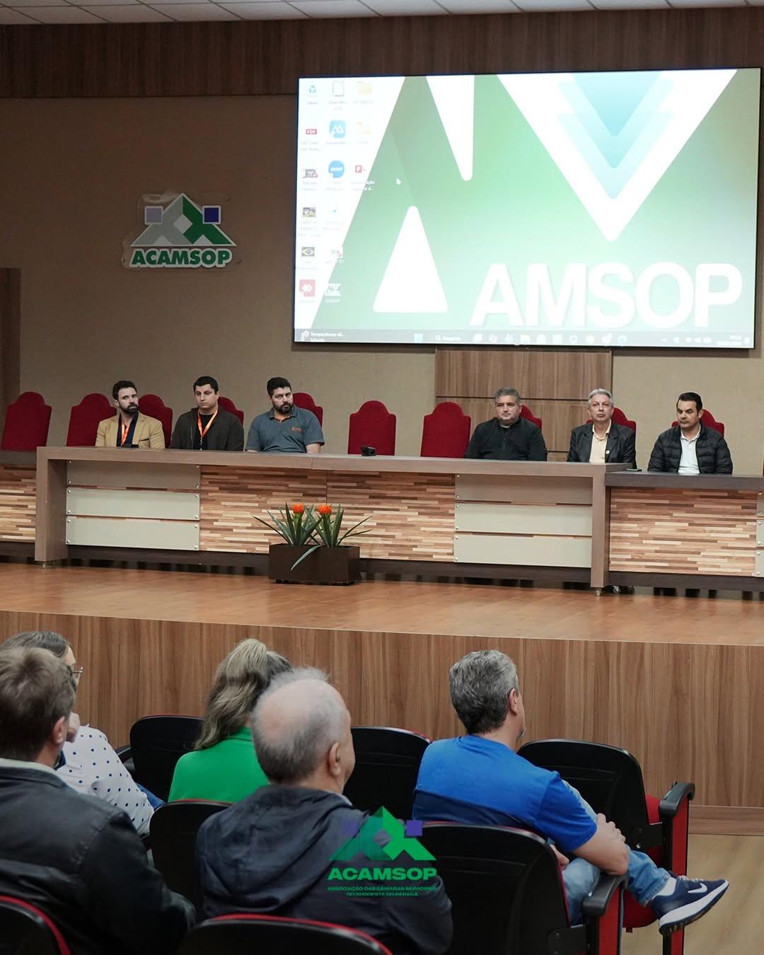 Atendendo uma demanda regional ACAMSOP promoveu reunião com representantes da Copel  