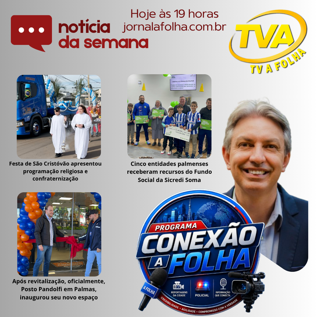 Hoje 19h na sua TV A FOLHA