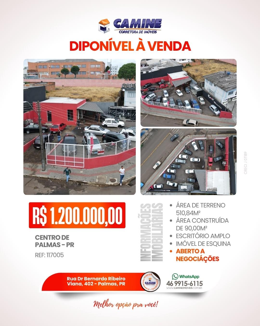 🏢 Imóvel 2 – Centro de Palmas | R$ 1.200.000,00