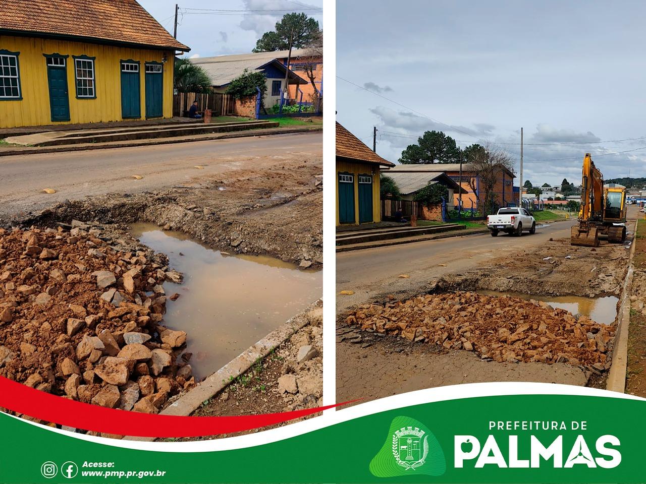 Obras de drenagem avançam na Avenida Getúlio Vargas e exigem atenção de motoristas no Bairro Lagoão