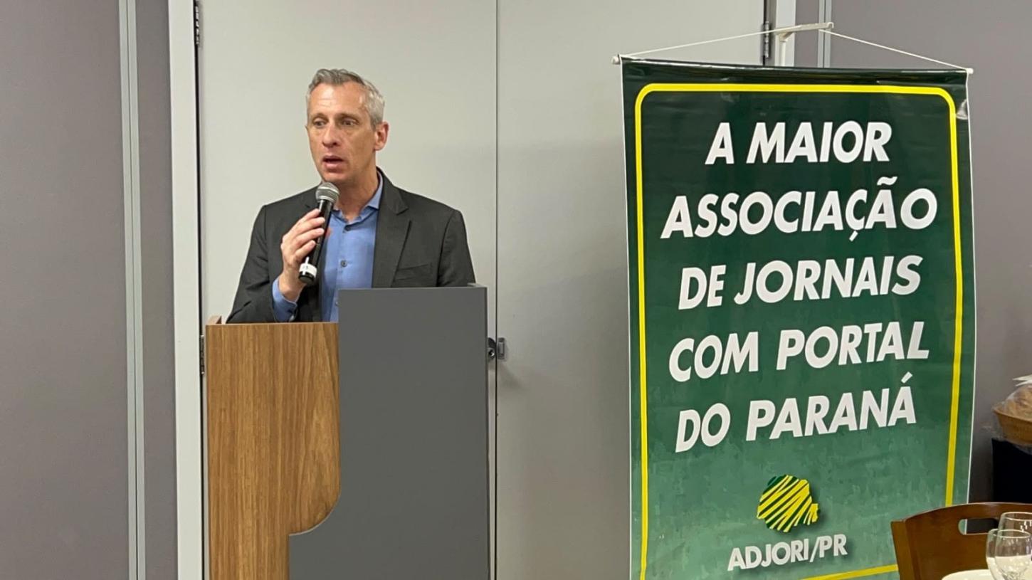 Secretário de Comunicação do Paraná  Eduardo Pugnali