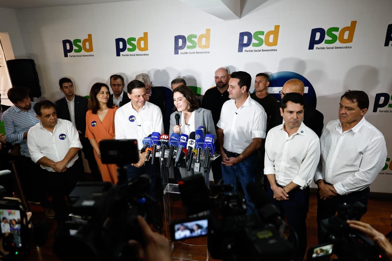 Dupla formada: Alexandre Curi e Cristina Graeml serão candidatos ao Senado na chapa de Sandro Alex