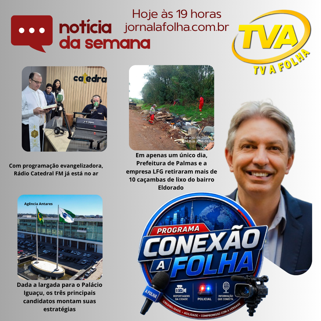 Hoje 19h na sua TV A FOLHA