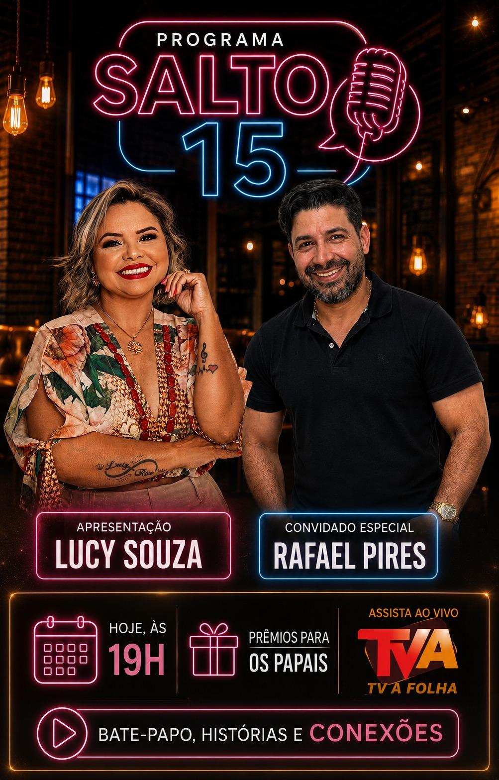 Hoje 19h na sua TV A FOLHA