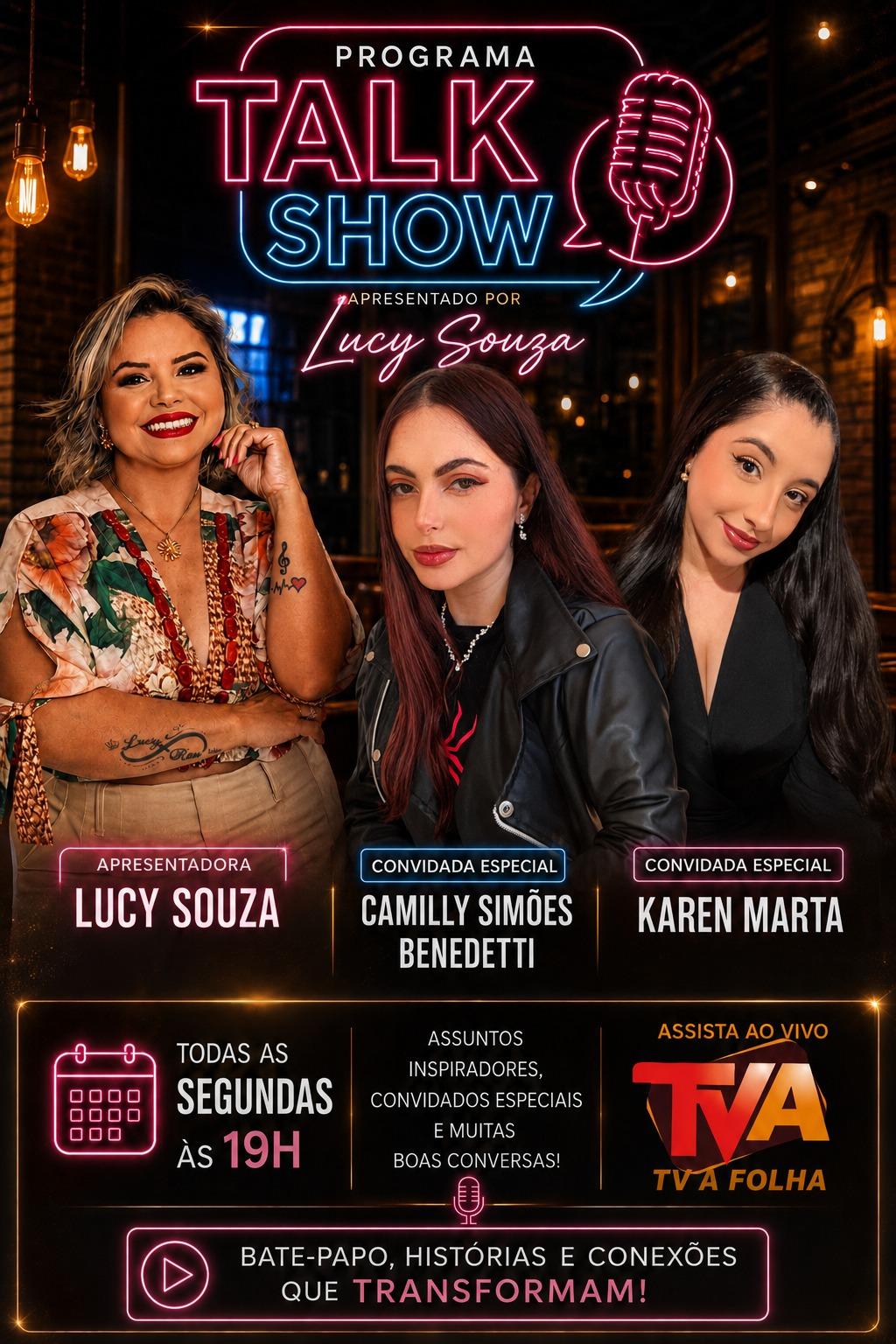 Hoje 19h na sua TV A FOLHA