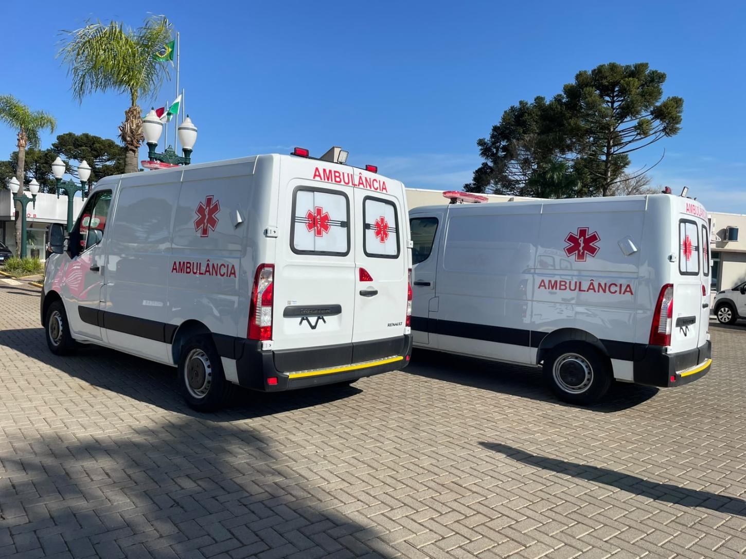 Mais duas novas ambulâncias para a secretaria de Saúde de Palmas 