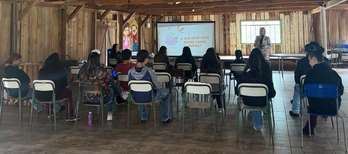 Palestra sobre Saúde Mental na Infância e na Adolescência pautou encontro na comunidade do Iratim