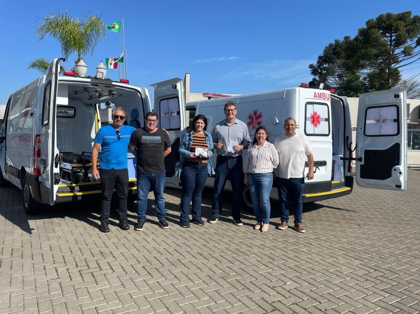 Palmas recebe duas novas ambulâncias para reforçar atendimento na Saúde