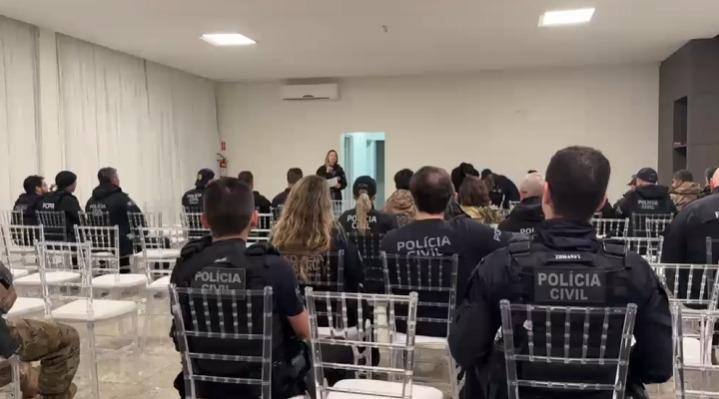 PCPR deflagra quarta fase de operação contra organização criminosa envolvida com tráfico de drogas e lavagem de dinheiro