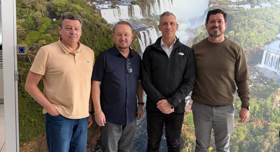 Marcelo Fedeger, Cidenei C. Allebrandt, Eduardo Pugnali e Marcelo S. da Silva