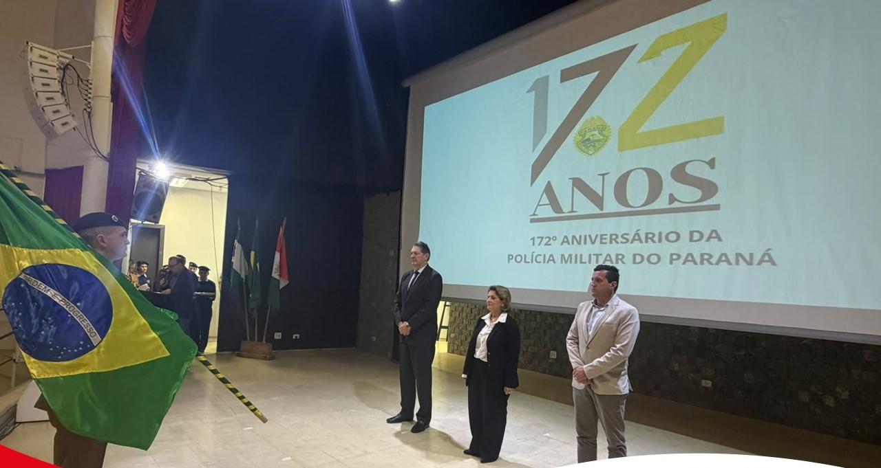 Prefeito Daniel Langaro recebe Medalha de Mérito da 12ª CIPM
