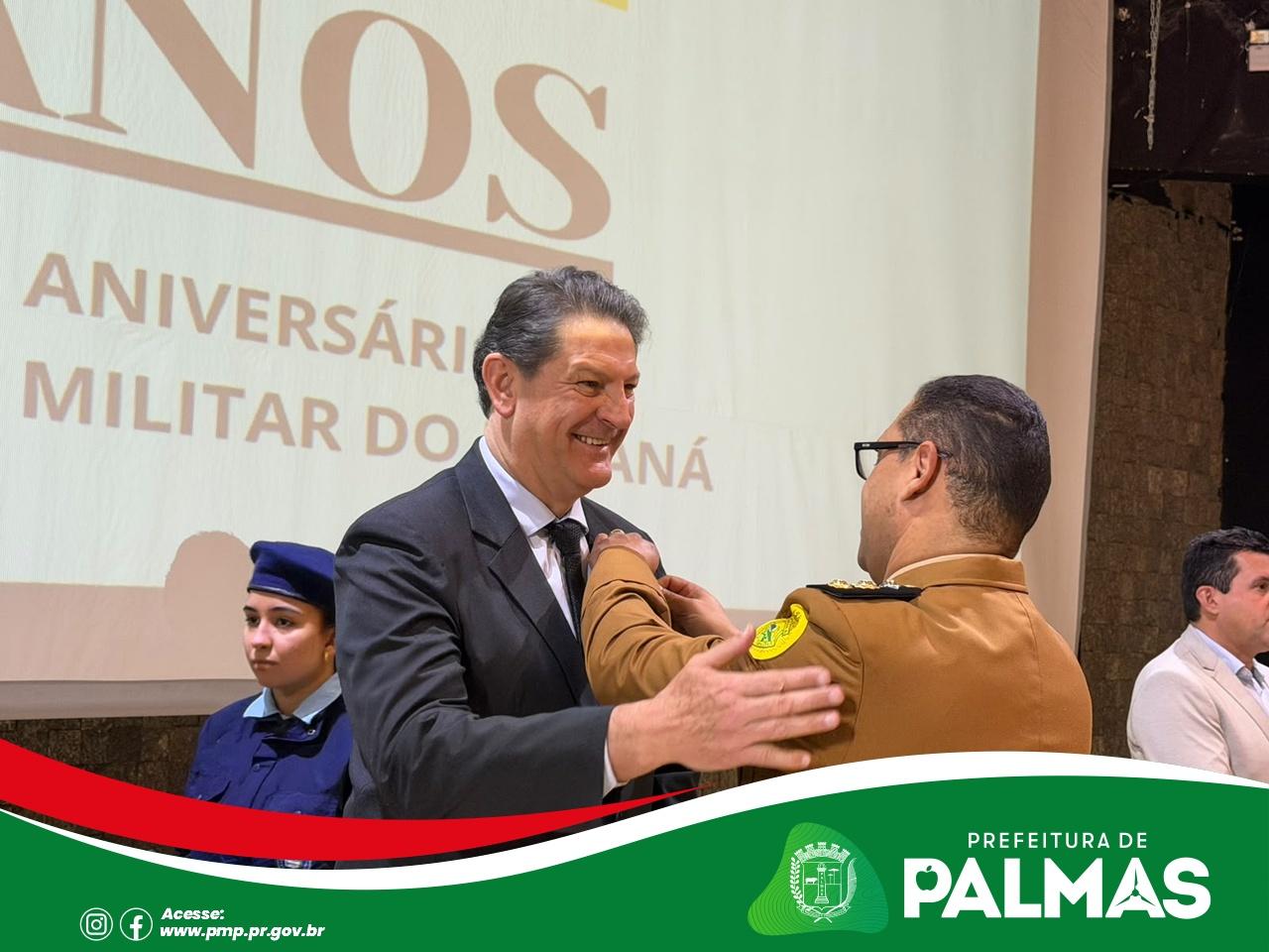 Prefeito Daniel Lângaro recebe Medalha de Mérito da 12ª Companhia Independente da Polícia Militar