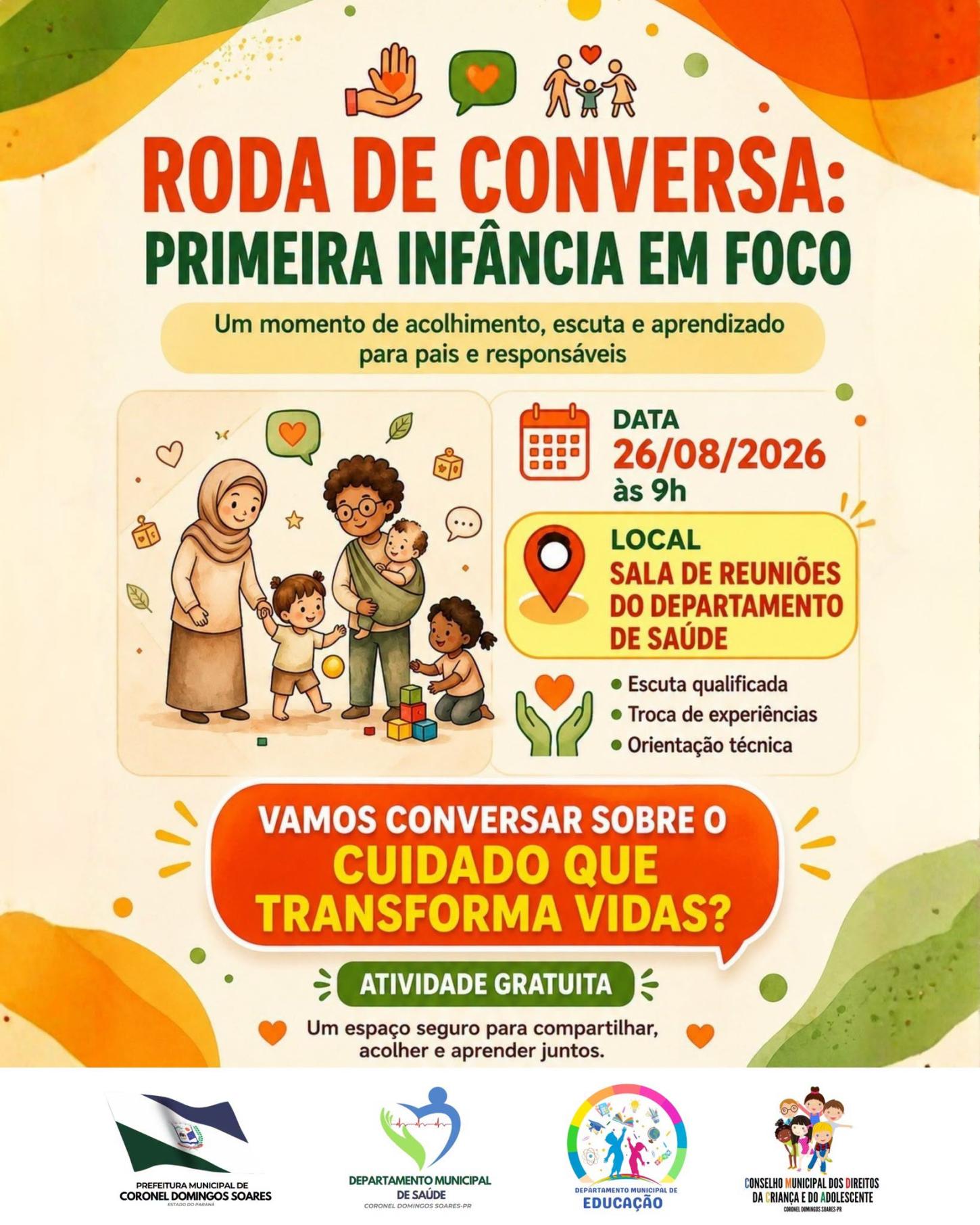 Roda de Conversa – Primeira Infância: O Início que Transforma