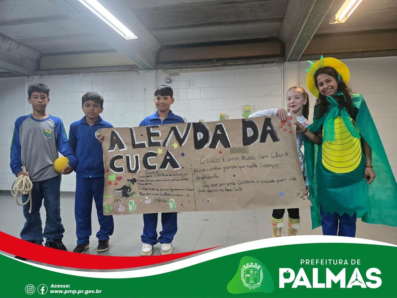 Alunos do 5º ano desenvolvem trabalho sobre Folclore Brasileiro na Escola Terezinha