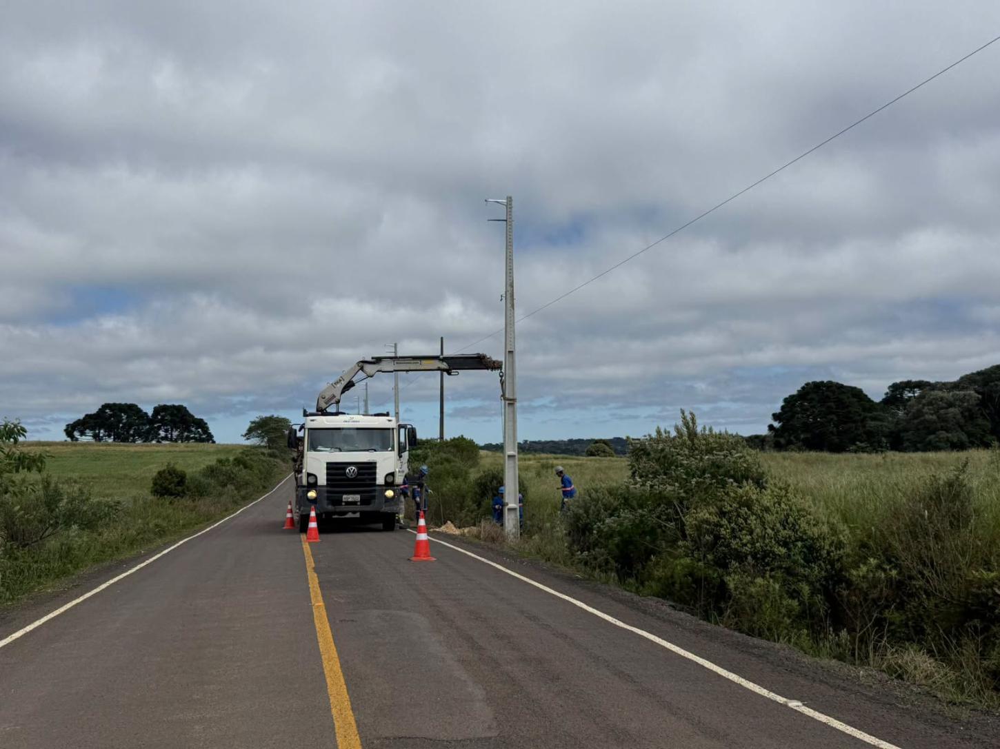 Ampliação da rede elétrica em CDS irá melhorar a segurança e qualidade de vida dos moradores