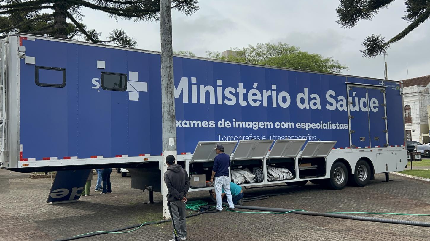 Carreta de Exames de Imagem chegou a Palmas, pacientes na fila de espera devem ir ao CEM  