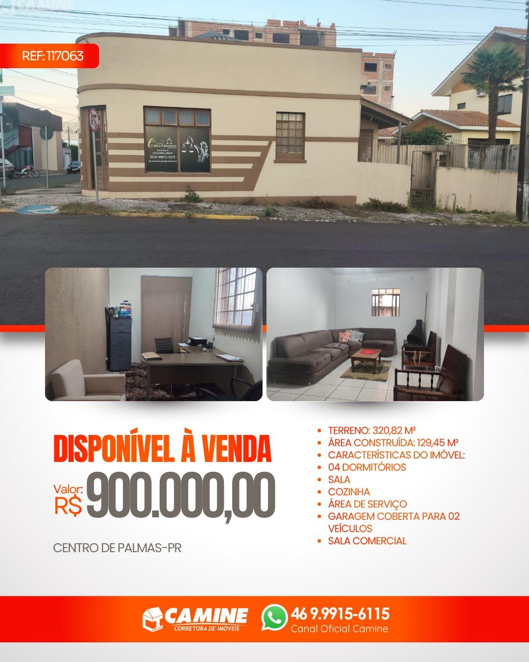 🏡🏢 *CASA À VENDA | RESIDENCIAL E COMERCIAL*