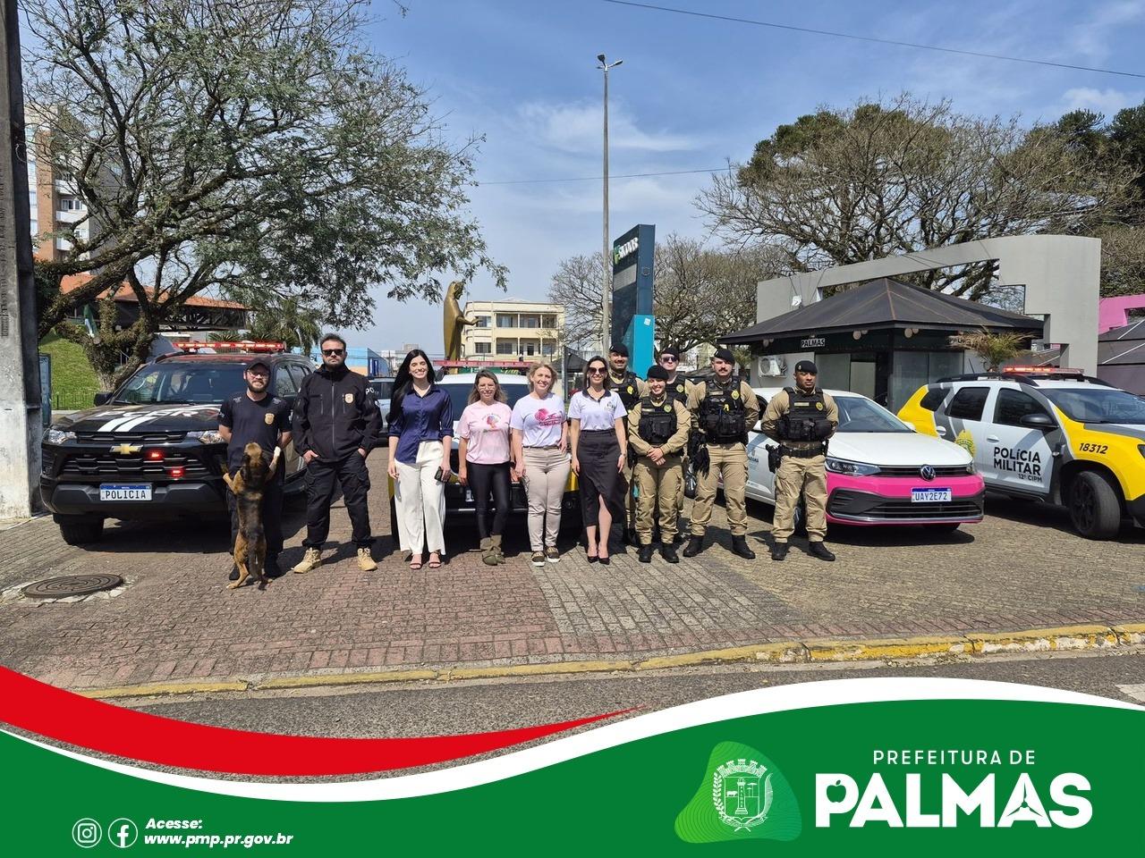 Mobilização na Praça Bom Jesus reforça combate à violência contra a mulher em Palmas