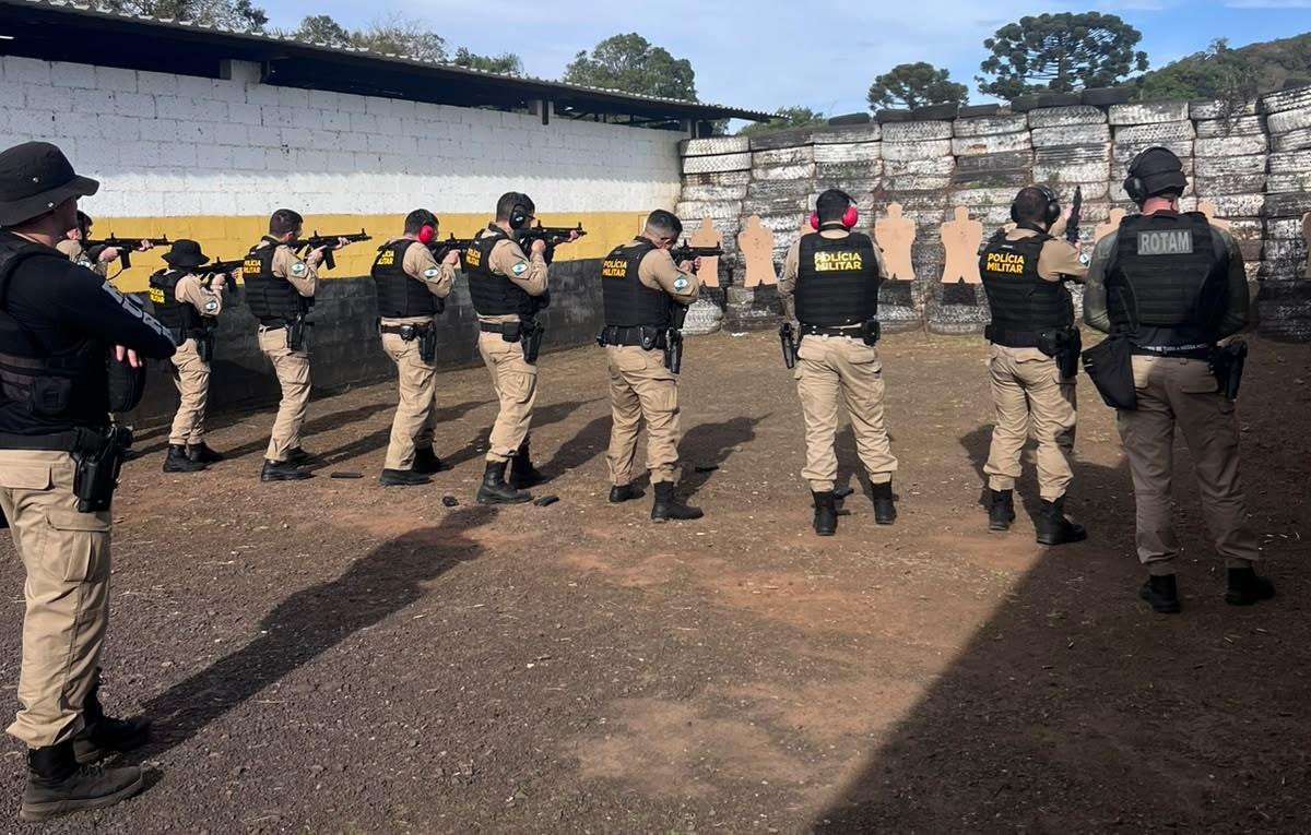 PMPR capacita efetivo da 12ª CIPM para uso das novas carabinas americanas Daniel Defense