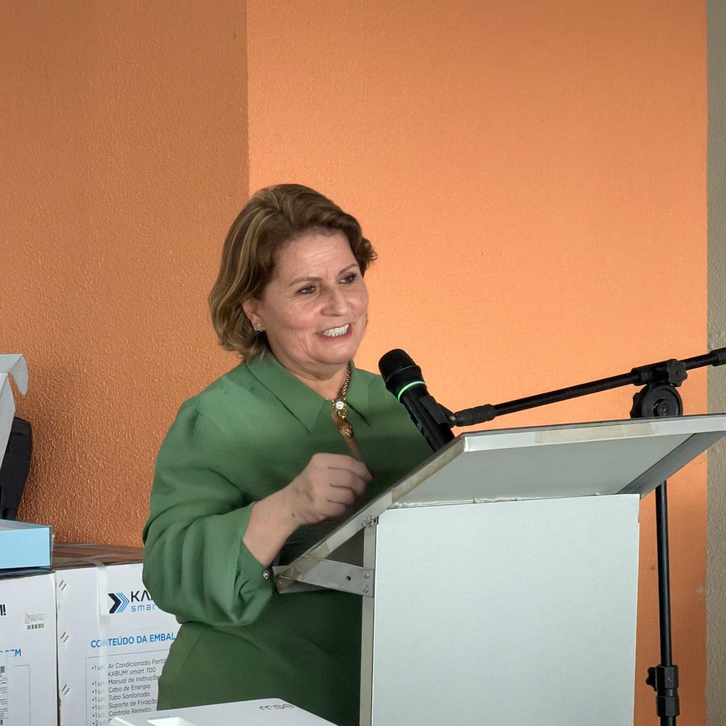 Prefeita de Cel Domingos Soares Dona Maria
